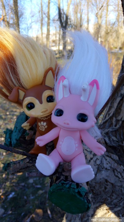 Зельфы в парке, декабрь. The Zelfs