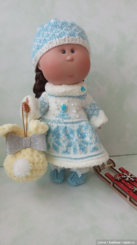 Зайцы! Хомяк не дремлет — Испанские куклы (разное): Vestida de Azul (фото 7)