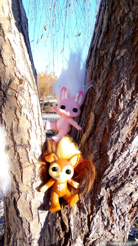 Зельфы в парке, декабрь. The Zelfs