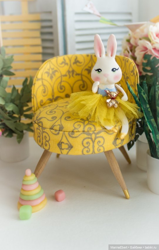 Кролик Энни — Лепка авторских кукол: полимерная глина (фото 9)