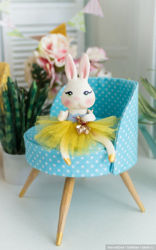 Кролик Энни — Лепка авторских кукол: полимерная глина (фото 10)