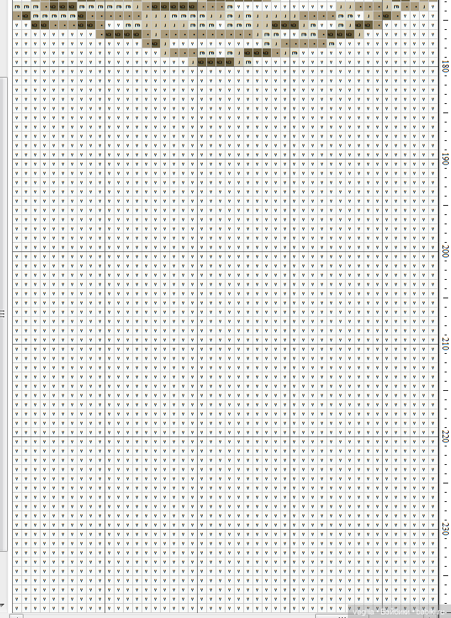 Мавританка, схема для вышивки крестом (фото 9)
