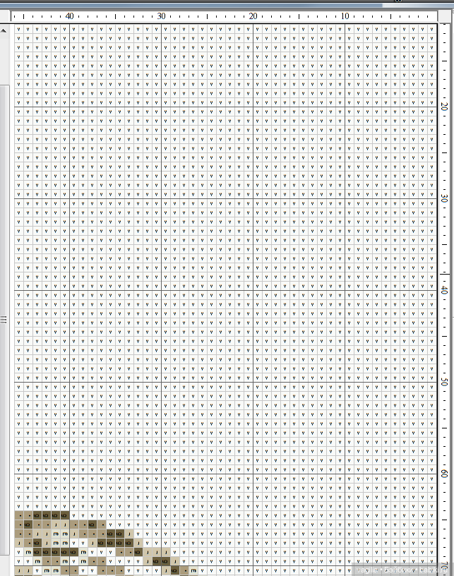 Мавританка, схема для вышивки крестом (фото 2)