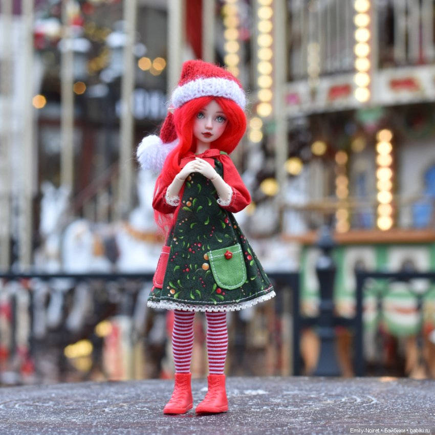 Рождественский эльф — ООАК и репейнт игровых кукол: Bratz