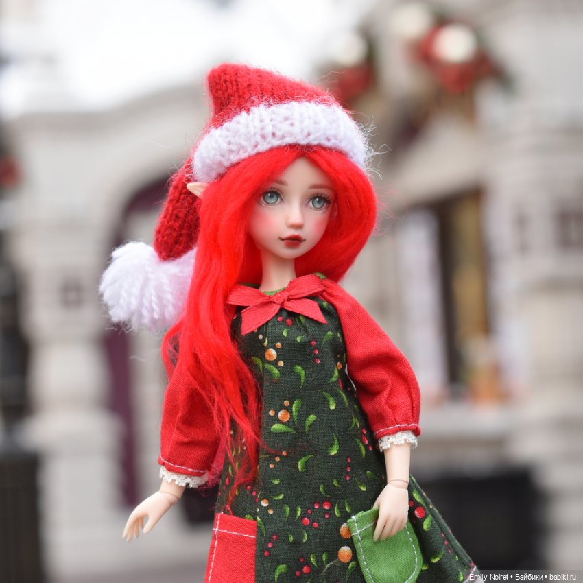 Рождественский эльф — ООАК и репейнт игровых кукол: Bratz (фото 5)