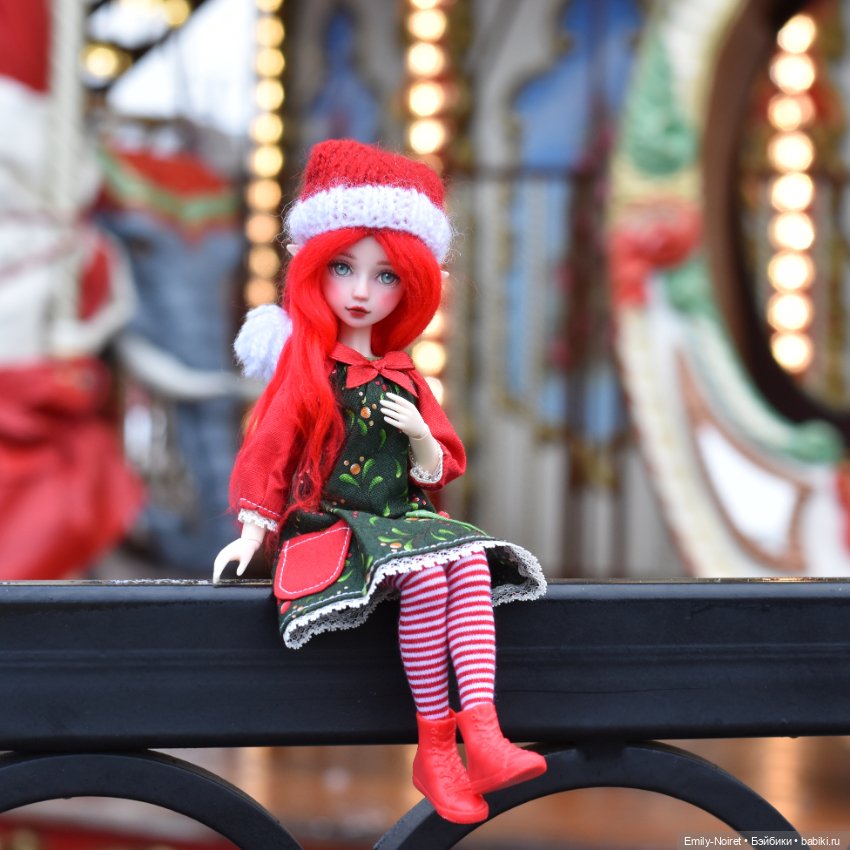 Рождественский эльф — ООАК и репейнт игровых кукол: Bratz (фото 2)