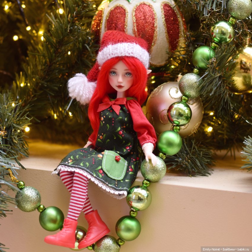 Рождественский эльф — ООАК и репейнт игровых кукол: Bratz (фото 8)