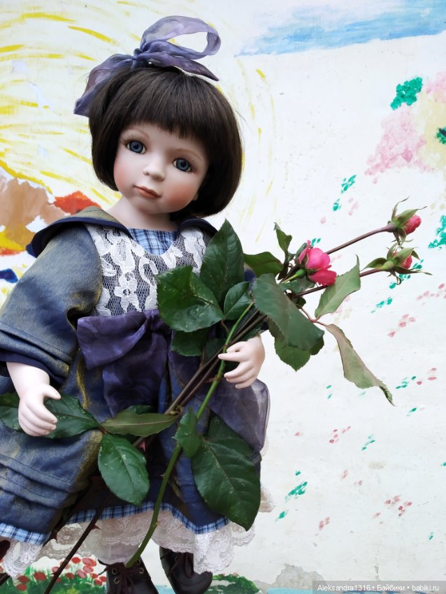 Последние розы🌹 — Фарфоровые куклы Remeco Collection (Ремеко): интерьерные