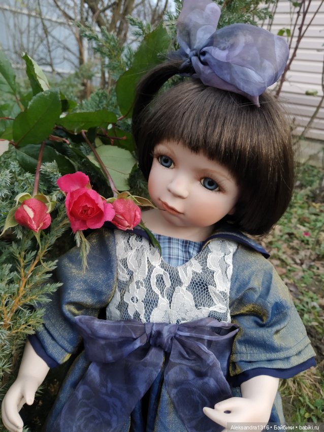 Последние розы🌹 — Фарфоровые куклы Remeco Collection (Ремеко): интерьерные