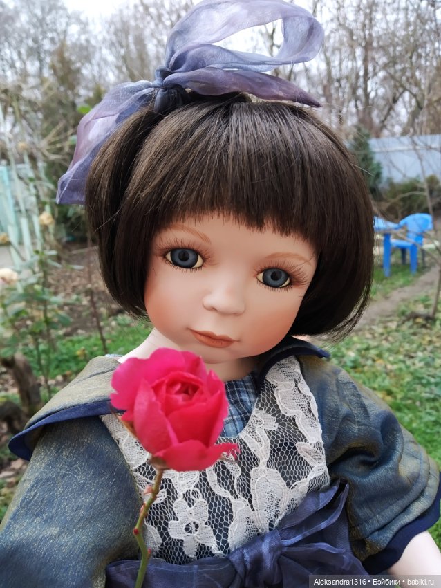 Последние розы🌹 — Фарфоровые куклы Remeco Collection (Ремеко): интерьерные