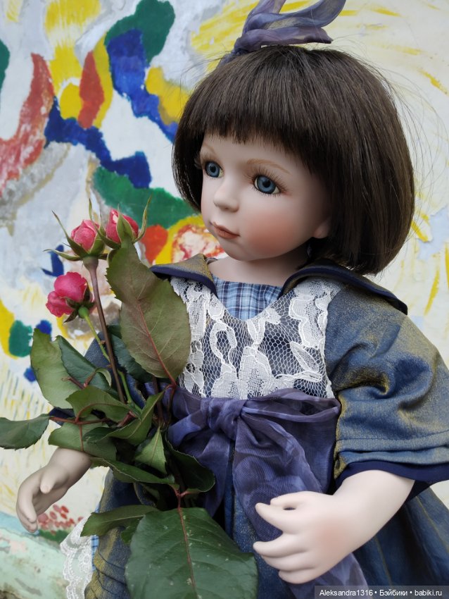 Последние розы🌹 — Фарфоровые куклы Remeco Collection (Ремеко): интерьерные