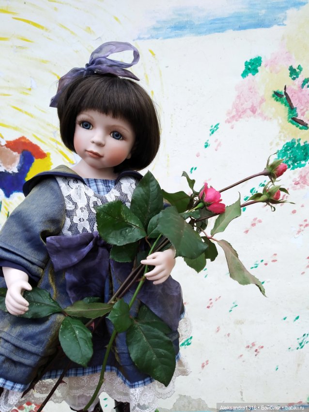 Последние розы🌹 — Фарфоровые куклы Remeco Collection (Ремеко): интерьерные