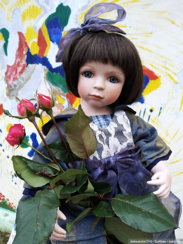 Последние розы🌹 — Фарфоровые куклы Remeco Collection (Ремеко): интерьерные