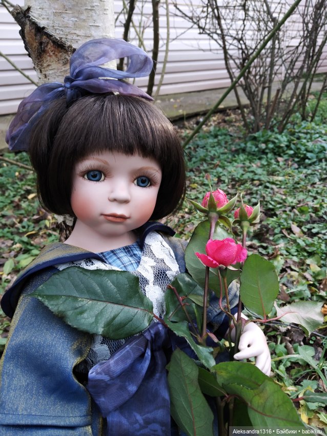 Последние розы🌹 — Фарфоровые куклы Remeco Collection (Ремеко): интерьерные