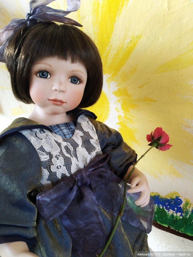 Последние розы🌹 — Фарфоровые куклы Remeco Collection (Ремеко): интерьерные