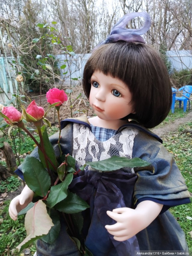 Последние розы🌹 — Фарфоровые куклы Remeco Collection (Ремеко): интерьерные