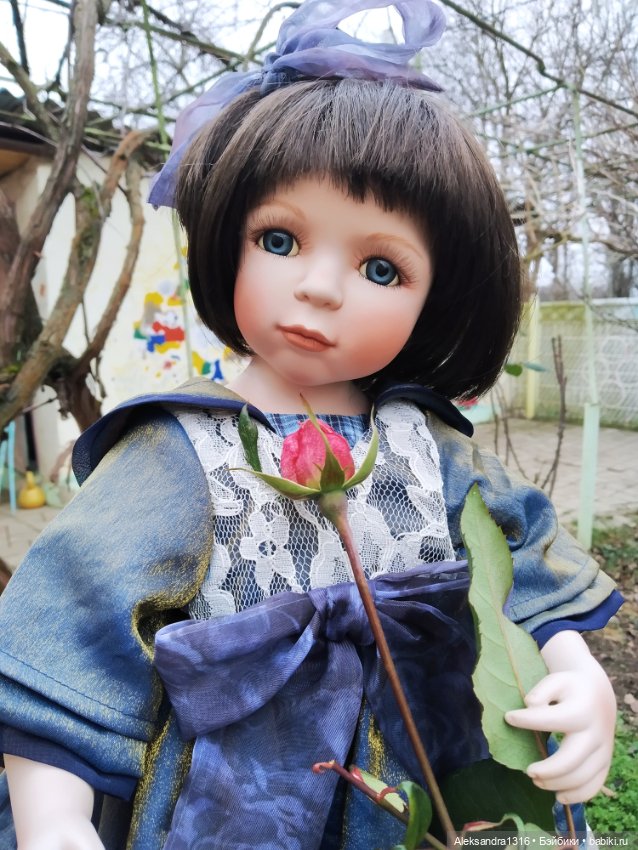 Последние розы🌹 — Фарфоровые куклы Remeco Collection (Ремеко): интерьерные