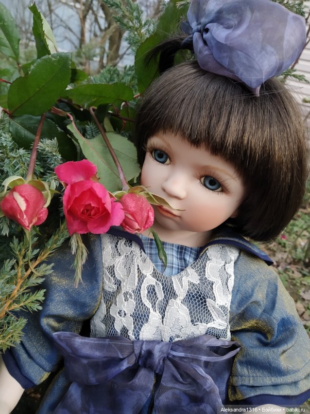 Последние розы🌹 — Фарфоровые куклы Remeco Collection (Ремеко): интерьерные