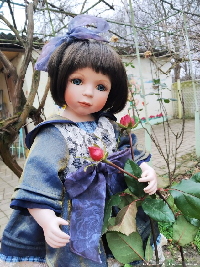 Последние розы🌹 — Фарфоровые куклы Remeco Collection (Ремеко): интерьерные (фото 3)