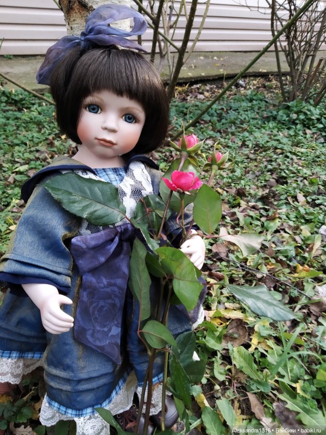 Последние розы🌹 — Фарфоровые куклы Remeco Collection (Ремеко): интерьерные