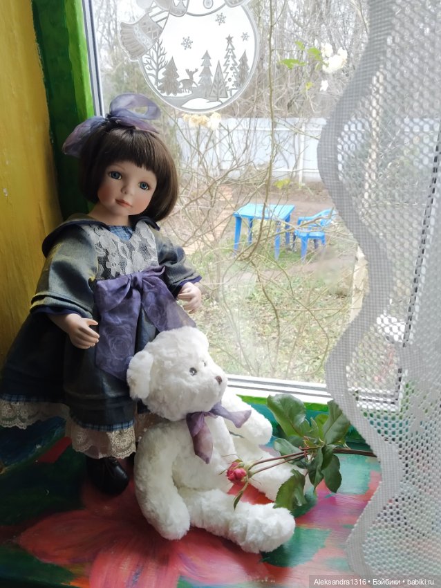 Последние розы🌹 — Фарфоровые куклы Remeco Collection (Ремеко): интерьерные