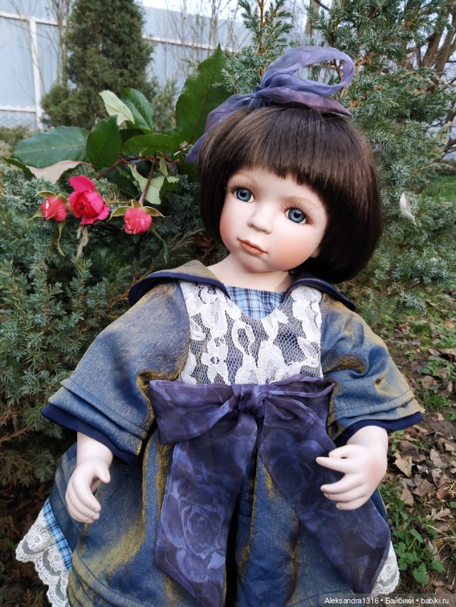 Последние розы🌹 — Фарфоровые куклы Remeco Collection (Ремеко): интерьерные