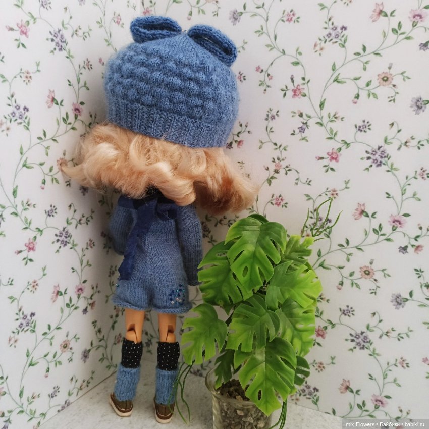Вяжу куколкам или Цвет настроения Синий 2 (фото 10)