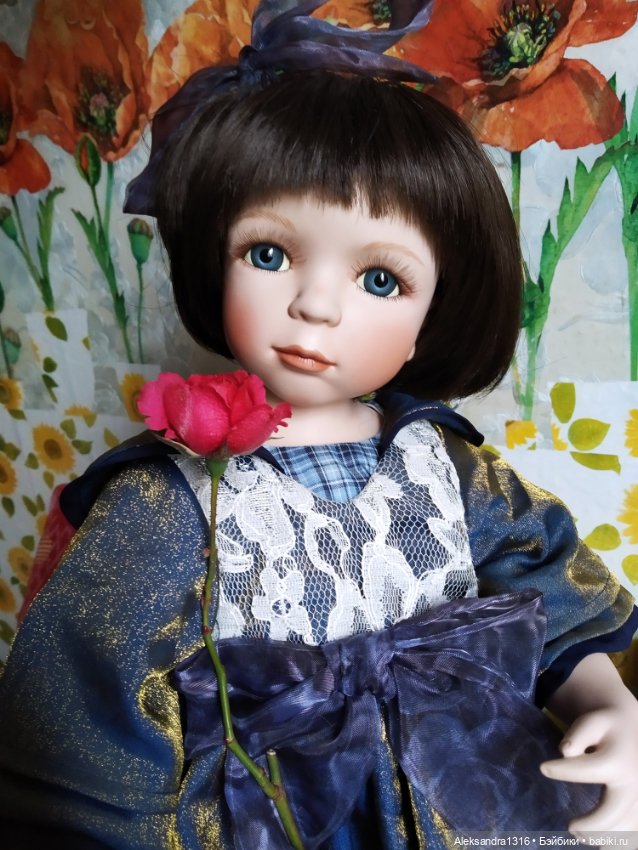 Последние розы🌹 — Фарфоровые куклы Remeco Collection (Ремеко): интерьерные