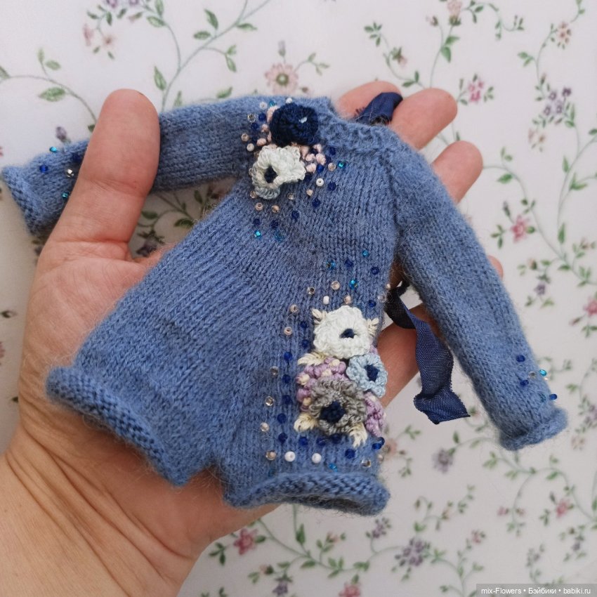Вяжу куколкам или Цвет настроения Синий 2 (фото 5)