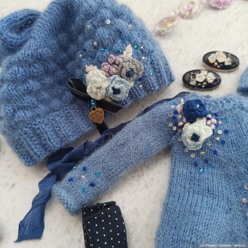 Вяжу куколкам или Цвет настроения Синий 2 (фото 2)
