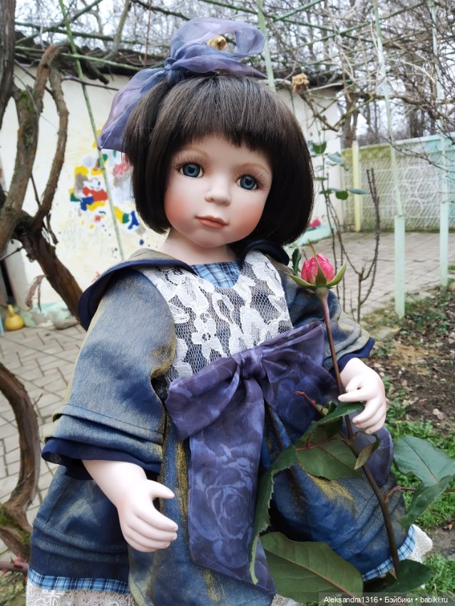 Последние розы🌹 — Фарфоровые куклы Remeco Collection (Ремеко): интерьерные