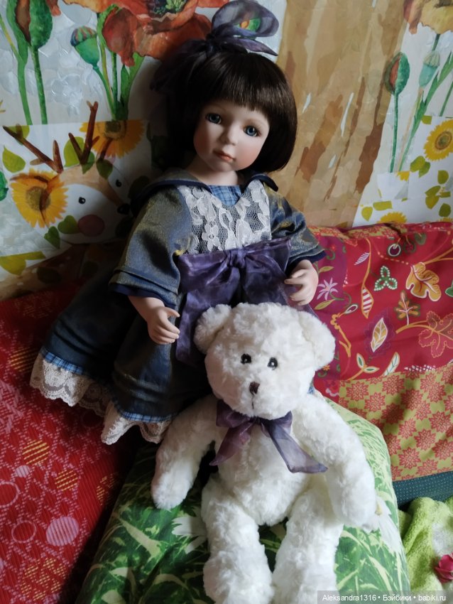 Последние розы🌹 — Фарфоровые куклы Remeco Collection (Ремеко): интерьерные