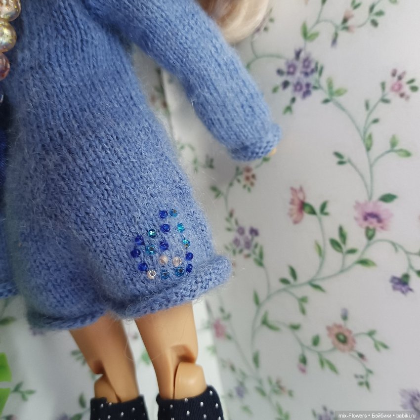 Вяжу куколкам или Цвет настроения Синий 2