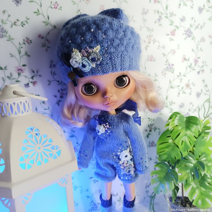 Вяжу куколкам или Цвет настроения Синий 2 (фото 4)