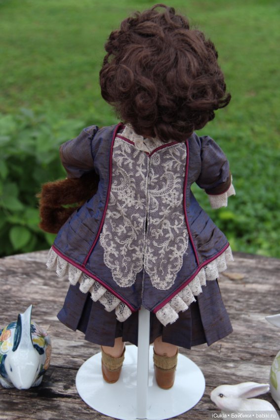 Antique French doll DEP tête jumeau 46 cm/18"-маленькая хитруля Соня
