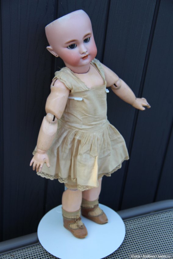 Antique French doll DEP tête jumeau 46 cm/18"-маленькая хитруля Соня