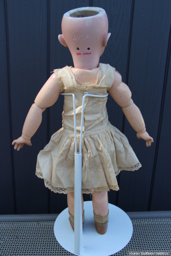 Antique French doll DEP tête jumeau 46 cm/18"-маленькая хитруля Соня