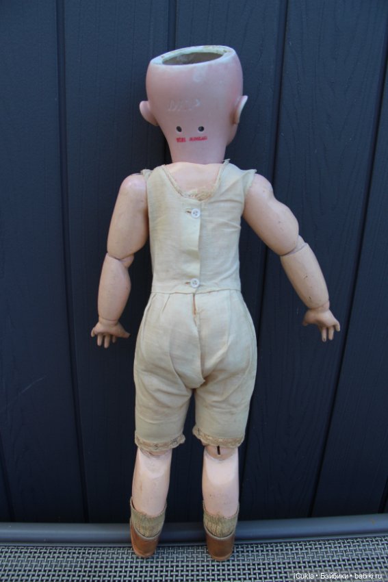 Antique French doll DEP tête jumeau 46 cm/18"-маленькая хитруля Соня