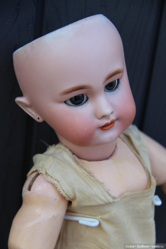Antique French doll DEP tête jumeau 46 cm/18"-маленькая хитруля Соня