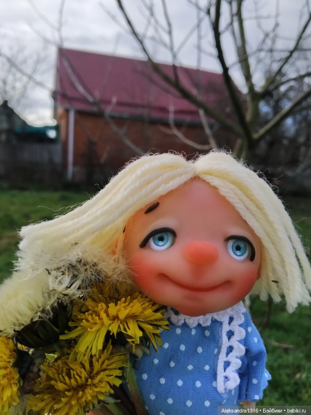 Зимние одуванчики или как Маня чуть Кузю не слопала😄 (фото 5)