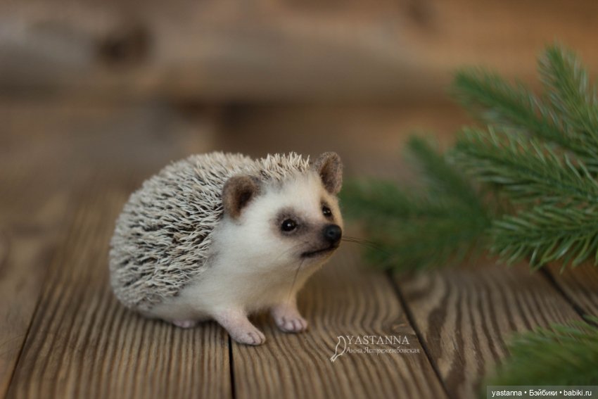 Валяные игрушки из шерсти: сухое валяние