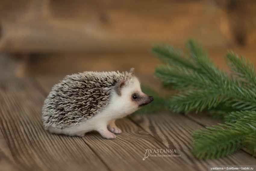 Валяные игрушки из шерсти: сухое валяние (фото 2)