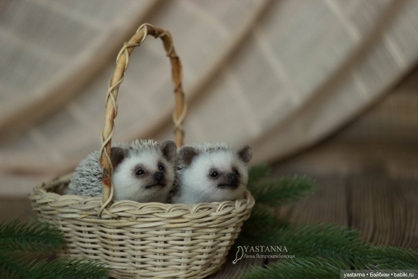 Валяные игрушки из шерсти: сухое валяние (фото 6)