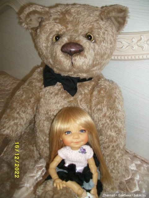 За " хлебушком " сходила — Авторские мишки Тедди и друзья: фото