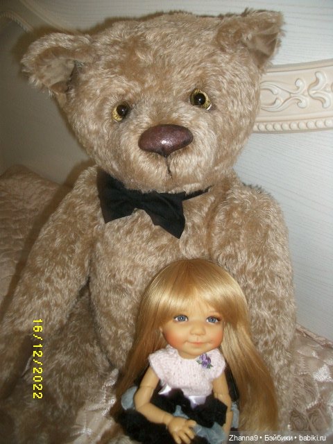 За " хлебушком " сходила — Авторские мишки Тедди и друзья: фото