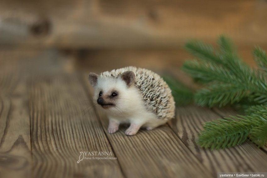 Валяные игрушки из шерсти: сухое валяние (фото 3)