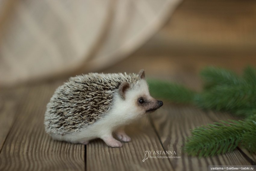 Валяные игрушки из шерсти: сухое валяние (фото 4)