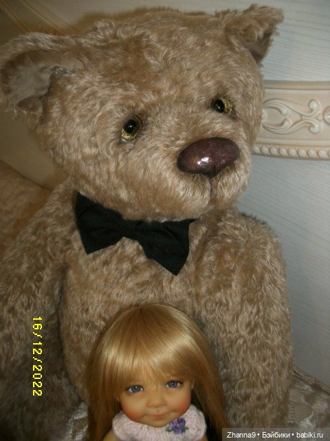 За " хлебушком " сходила — Авторские мишки Тедди и друзья: фото