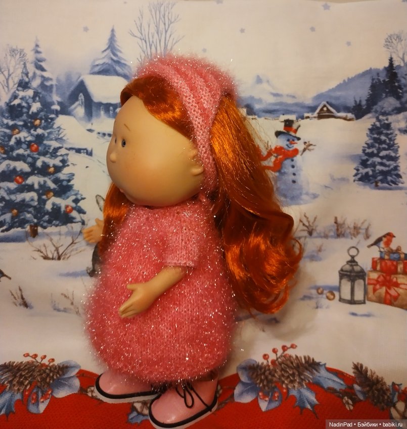 Мотя, платье и зима — Куклы Nines d'Onil (Нинес): Миа (Mia) (фото 6)