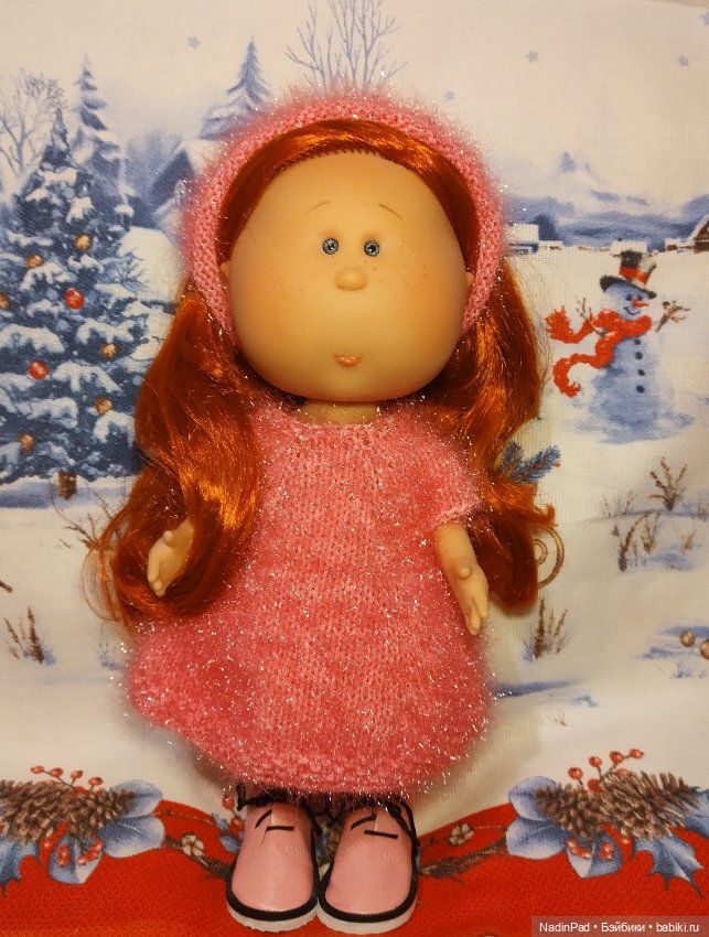 Мотя, платье и зима — Куклы Nines d'Onil (Нинес): Миа (Mia) (фото 3)